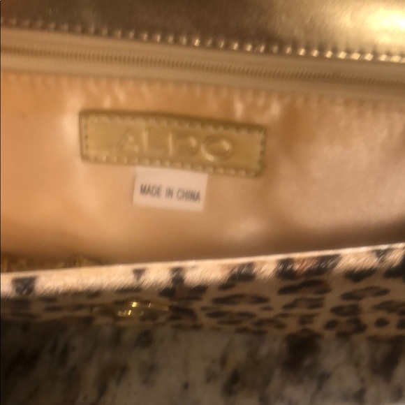 Aldo animal print clutch - Picture 2 of 3